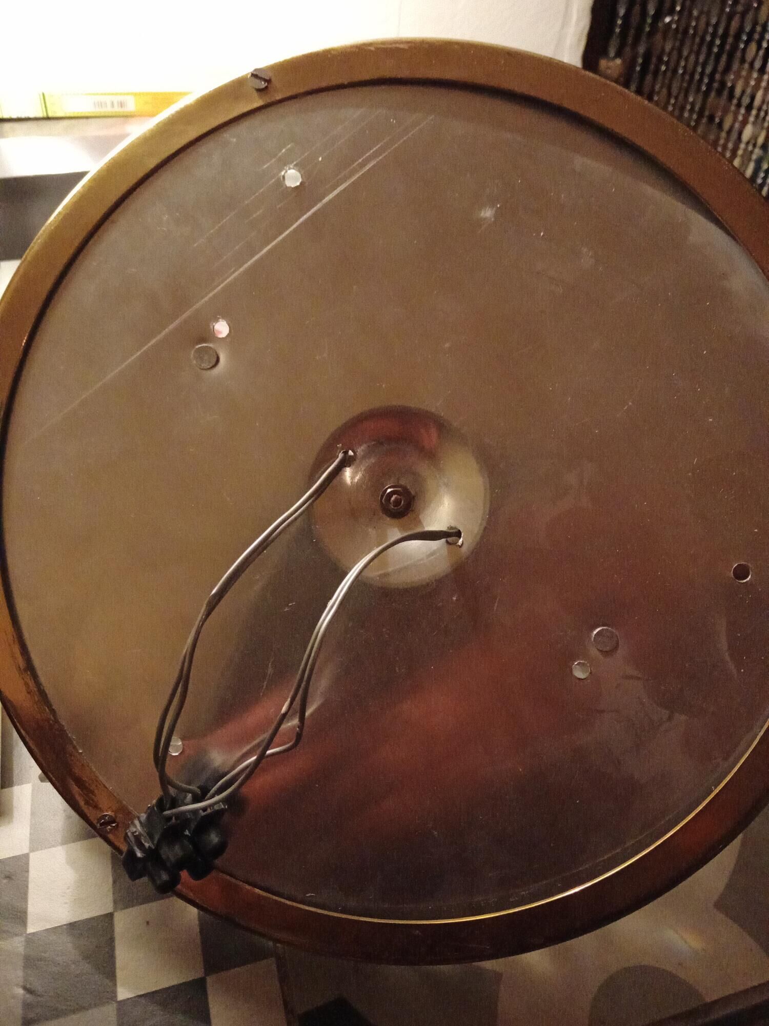 Two ceiling lamps with grapevines