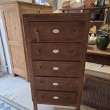 furniture with enamel plaque