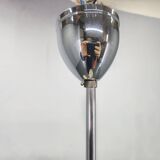 Art Deco Chandelier by Napako, Chrome & Marble Glass, 1930s