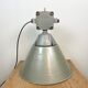 Industrial explosion proof lamp with aluminium shade from polam, 1970s