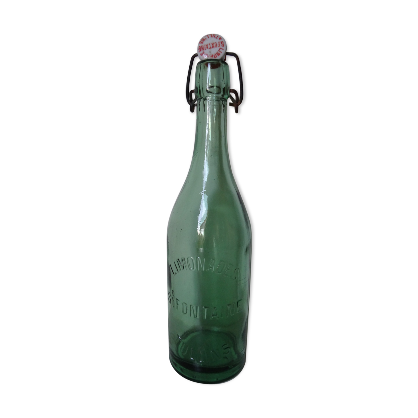 Bottle of old lemonade