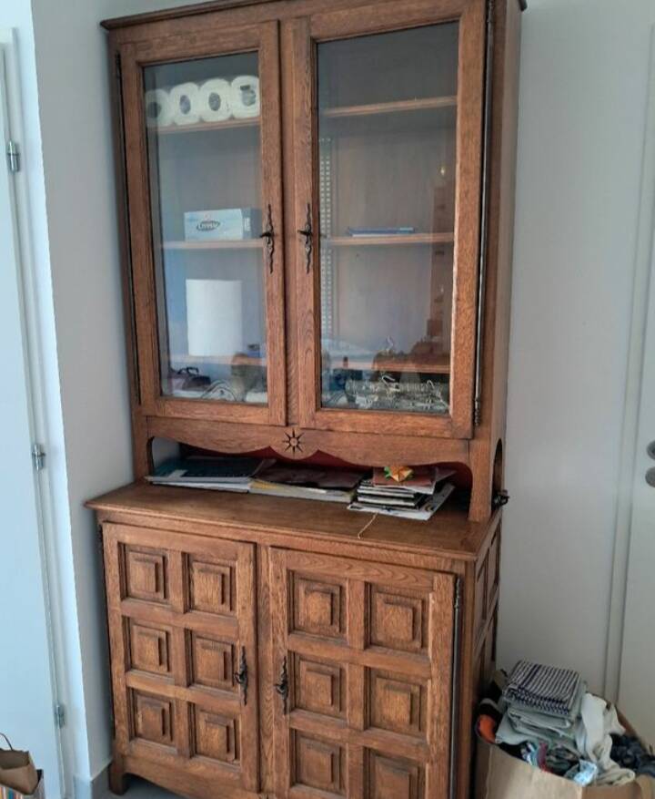 Vintage Art Deco dresser Solid wood
