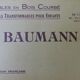 Bistro stool No. 94 by Baumann 1930, not Thonet.