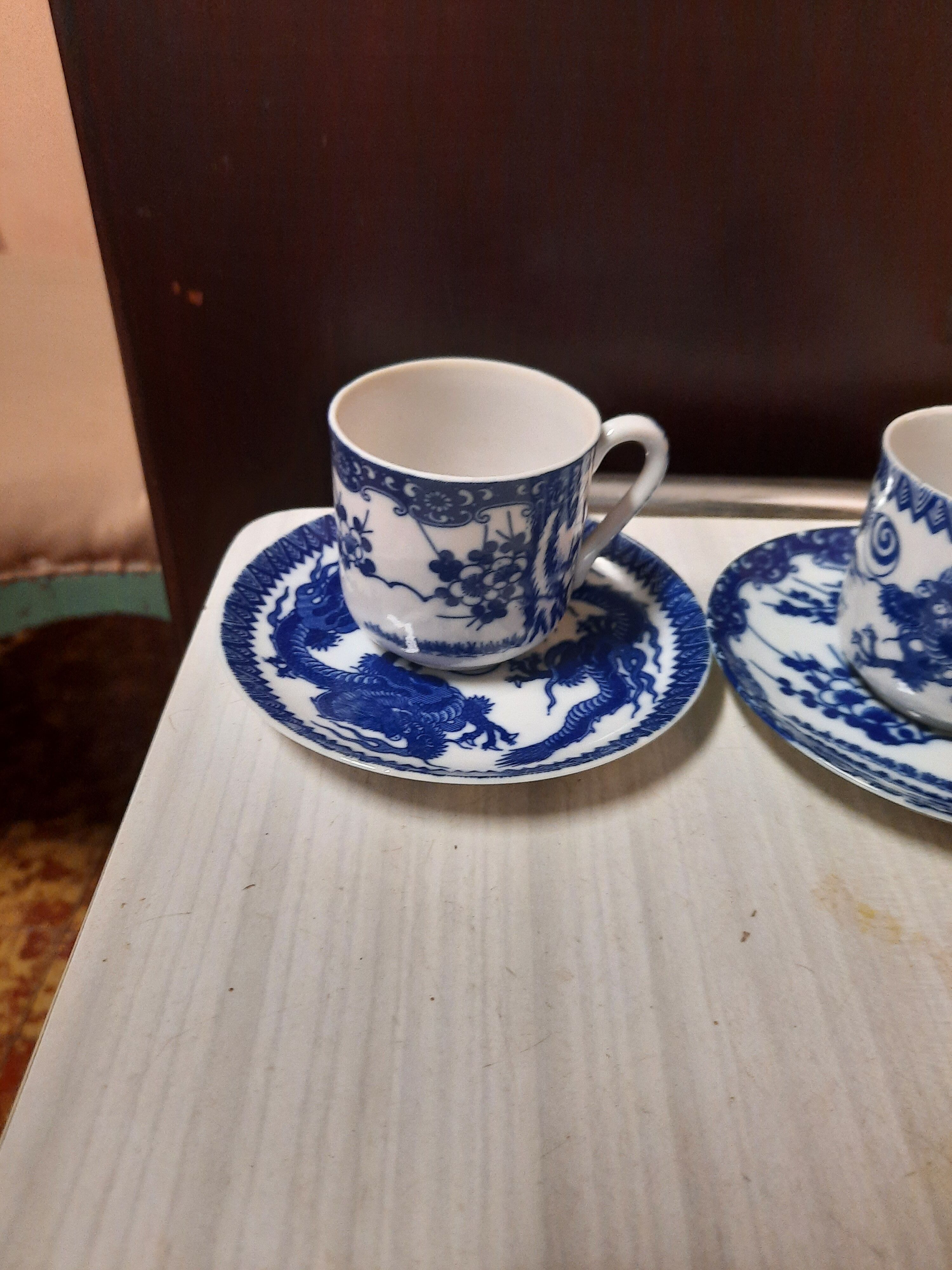 Two of the coffee cups