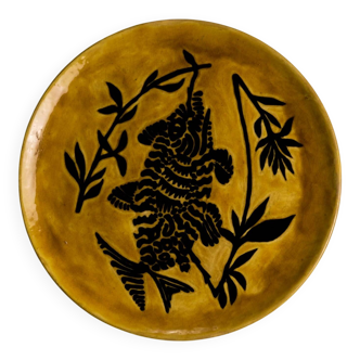 Ceramic dish, Jean Lurçat, 1950s