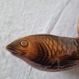 French ceramic dinnerware and plates set sarraguemines 1970s