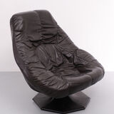 Mocha Color Lounge Chair 1970s