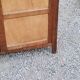 Parisian 2-door wardrobe in oak and poplar from the 1950s