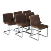 Series of 6 chairs, 70