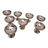 8 Chrome cups
