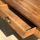 Table in solid oak, 50s