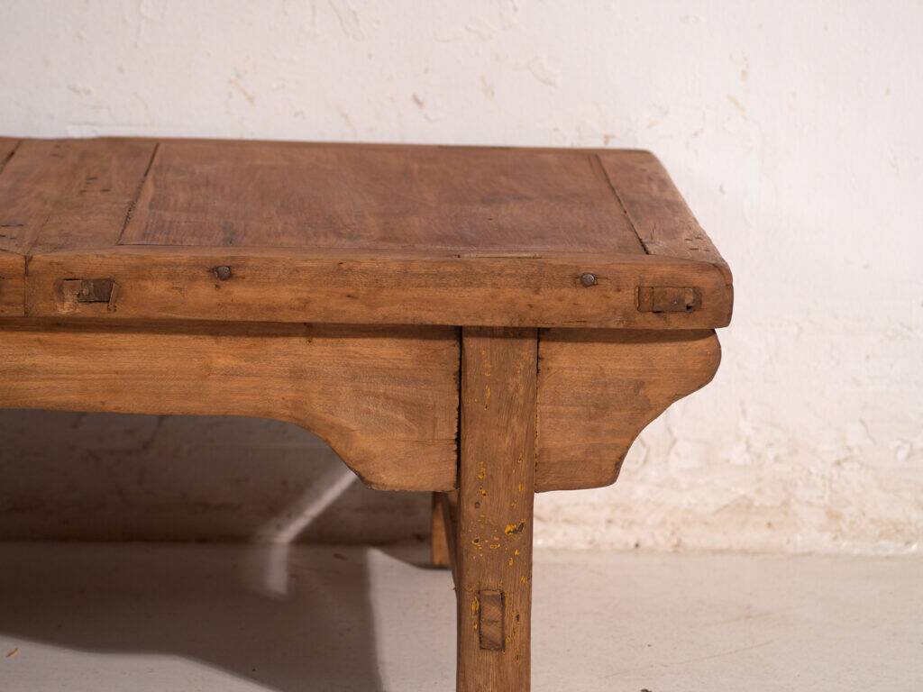 Antique pine coffee table – China, circa 1890