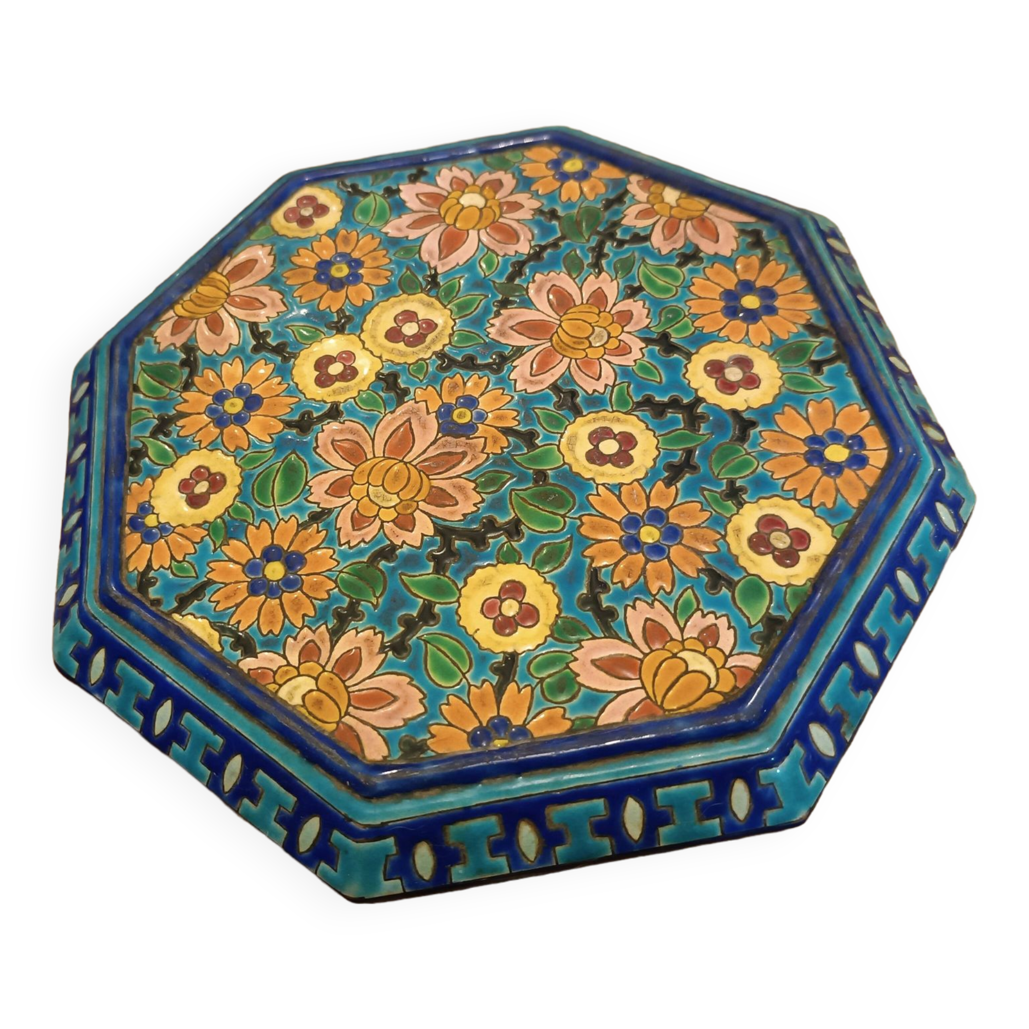 Longwy octagonal trivet