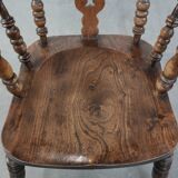 Antique English Highback Windsor Chair from the 18th Century