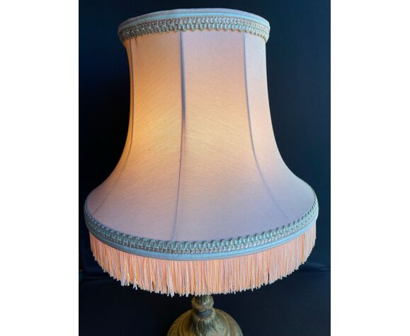 Table Lamp Louis Xvi Lampshade Paa Lined With Tridings Selency Table Lamp Louis Xvi Lampshade Paa, Vintage Lamp Shades With Tassels