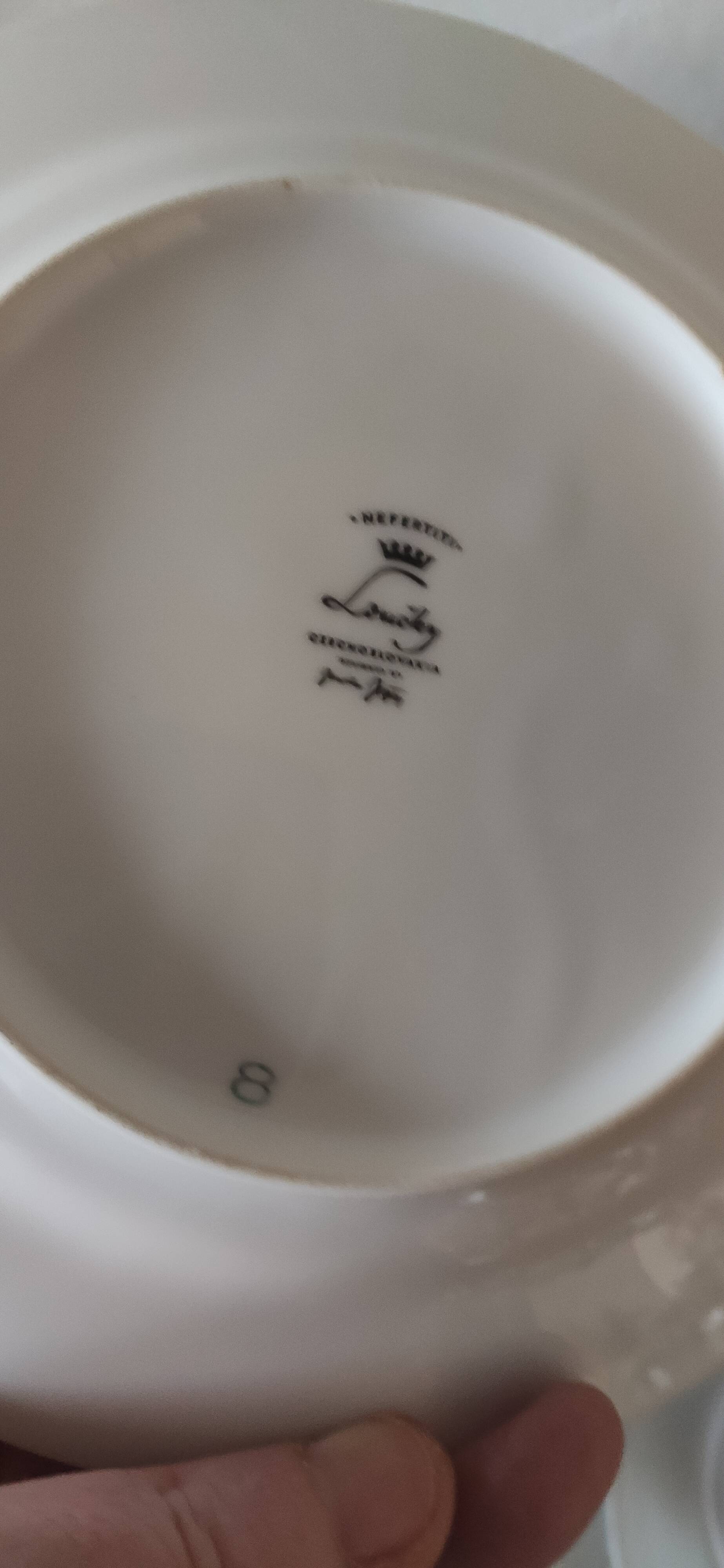 Service de table, Néfertiti Tchécoslovaquie