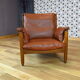 Banquette & fauteuils de style brésilien vintage 1960