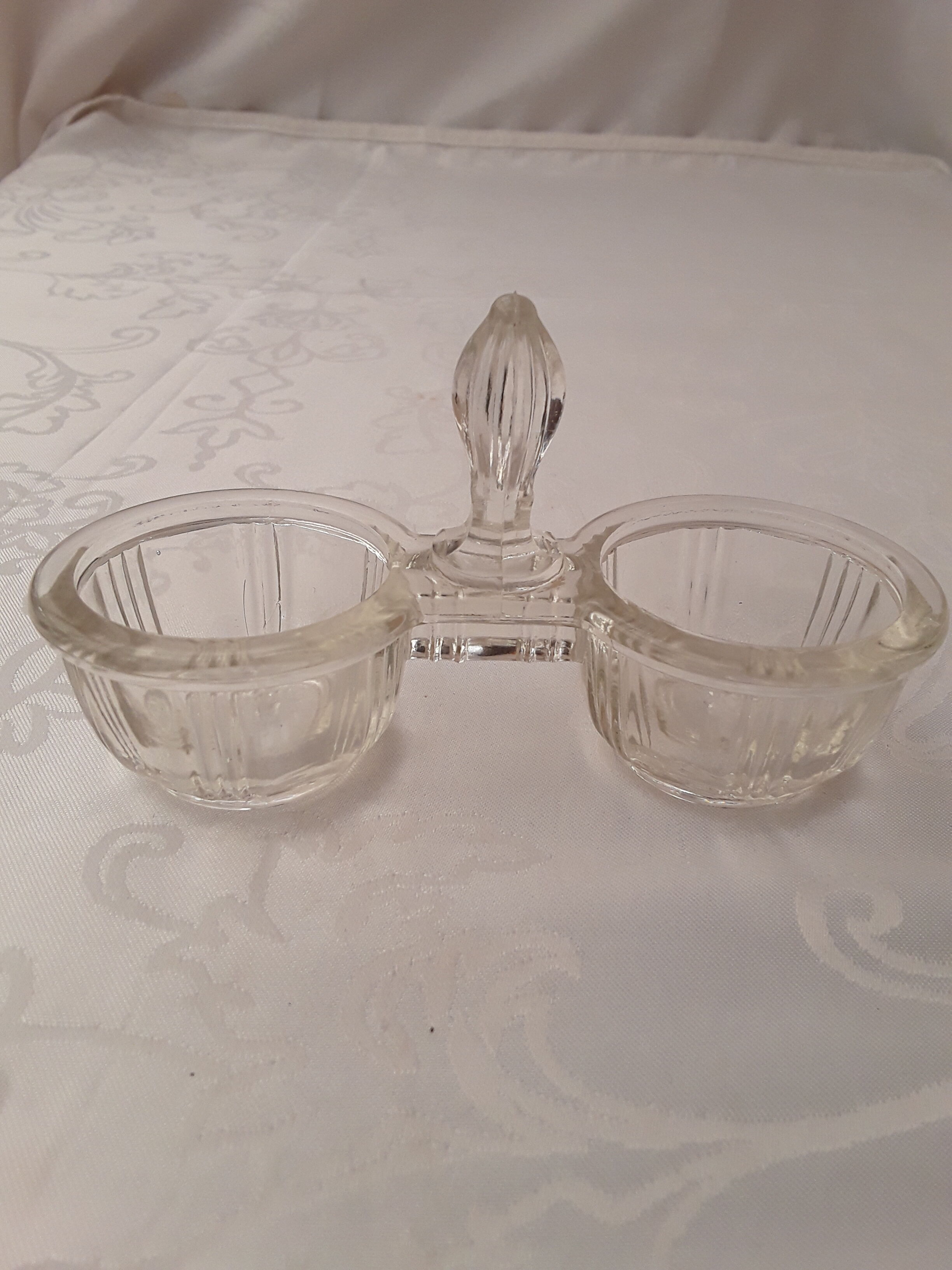 Glass salt and pepper shaker