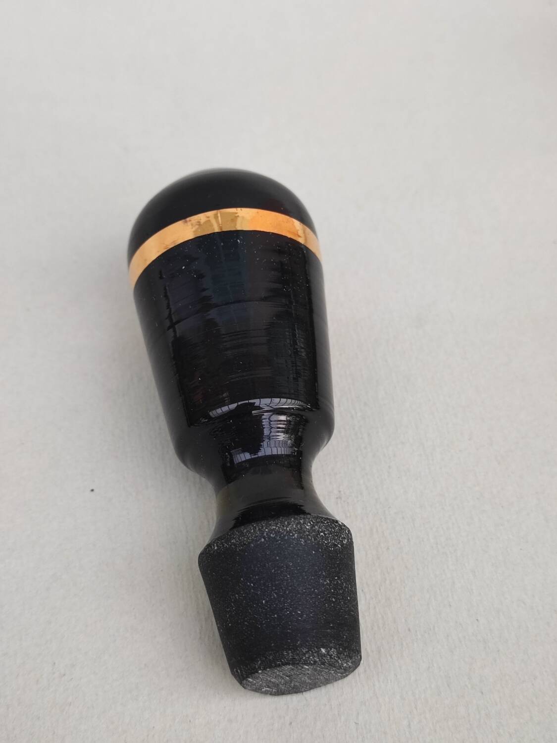 Glass liqueur carafe and glasses