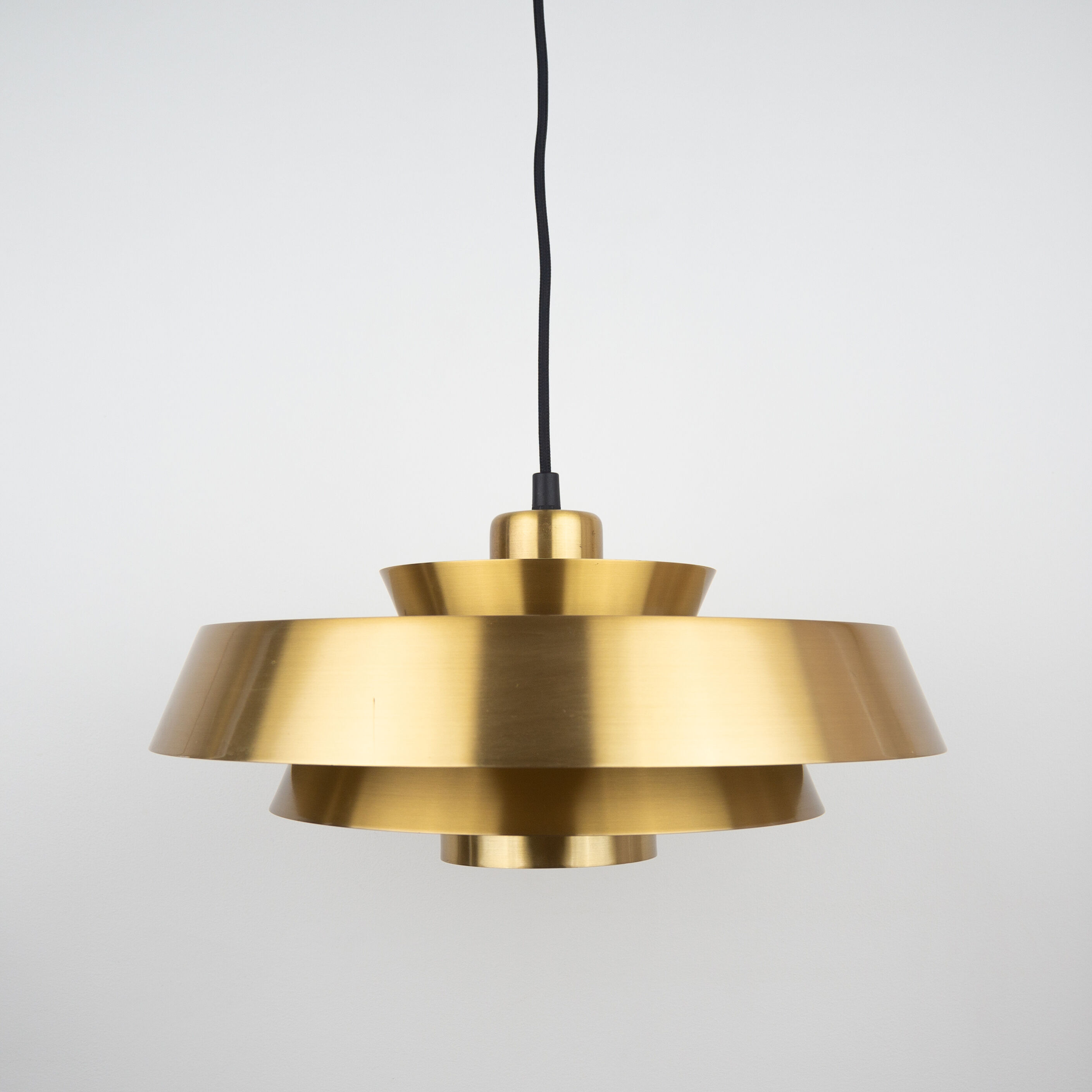 Danish vintage pendant lamp Nova by Jo Hammerborg, Fog og Morup, 1963