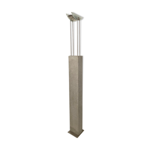 Lampadaire béton et