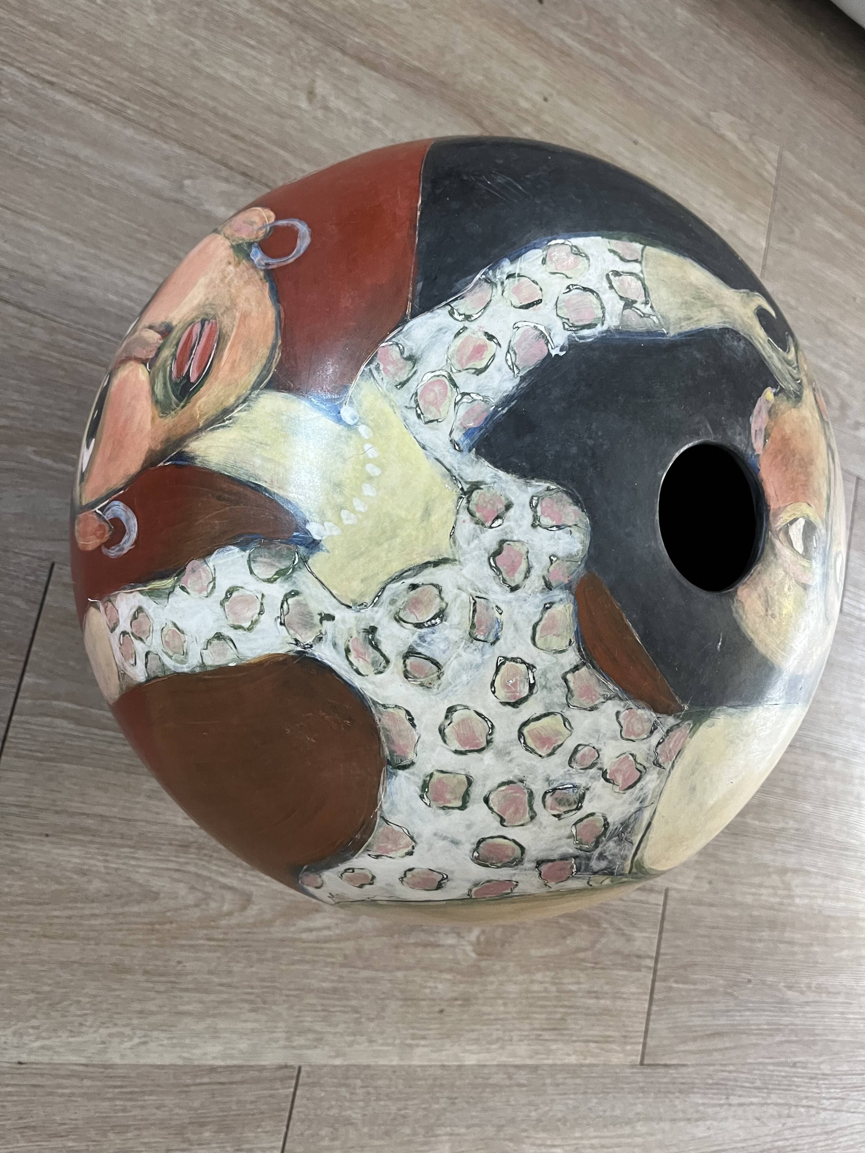 Vase boule Sophie Combre