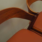 Set of four teak chairs, Danish design, 1970s, manufacture: Korup Stolefabrik