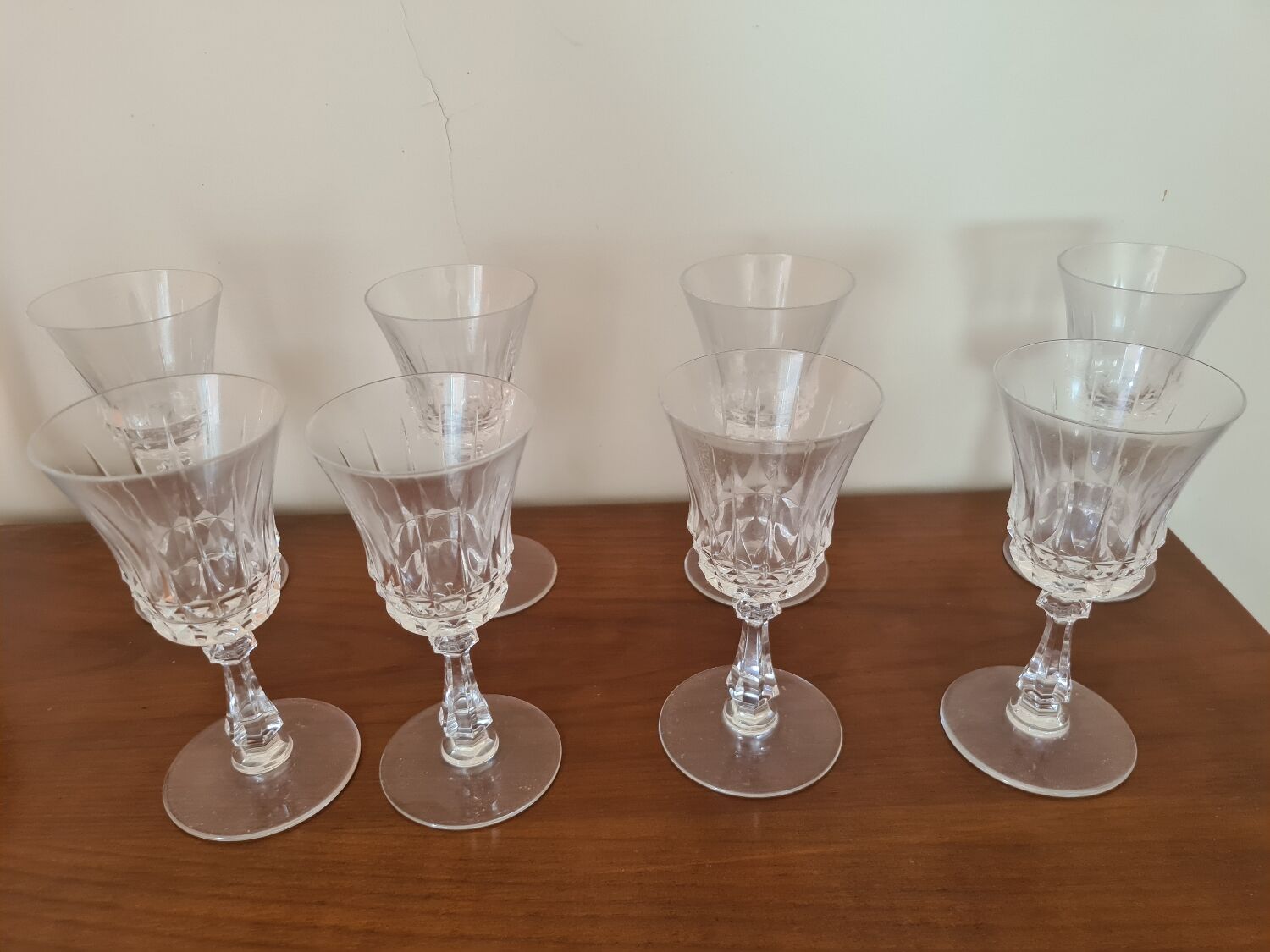 Verres à pied