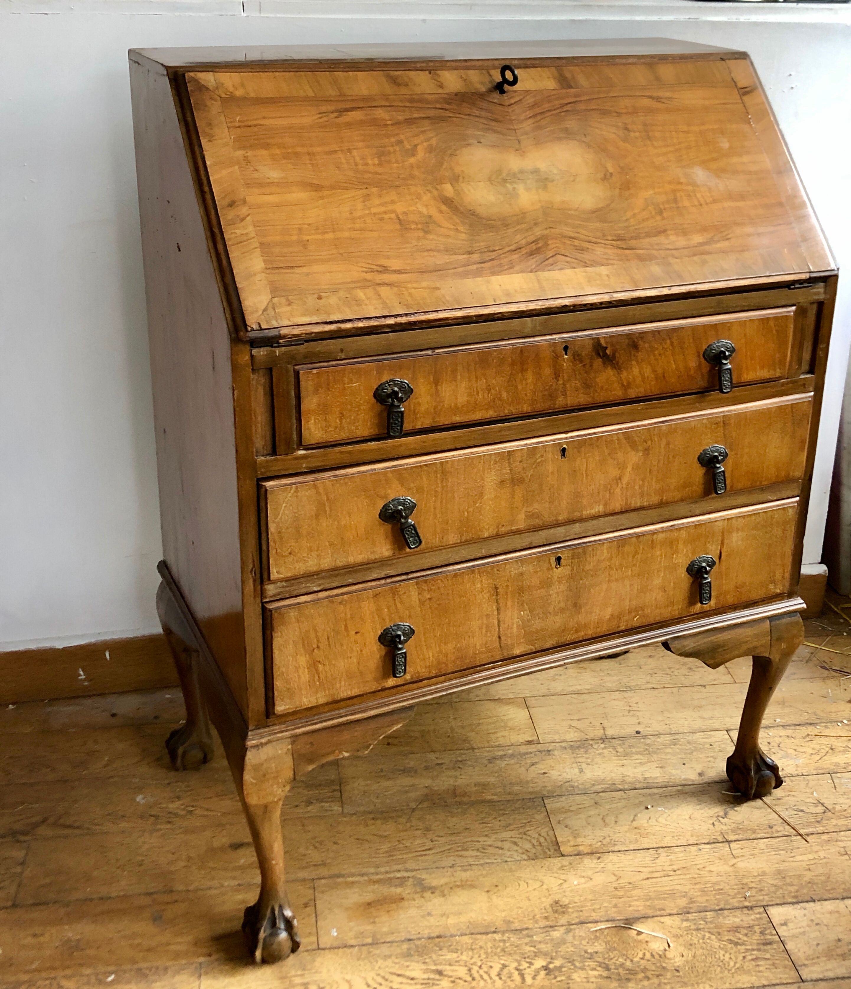 English secretary Chippendale style