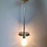 Vintage marbled glass globe ceiling light 50s 60s