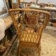Wicker armchair