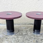 Vintage 70s coffee table with integrated cooler – bohemian spirit
