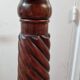 Solid mahogany column