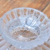 Baccarat sugar bowl, "alternating ribs" model