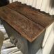 Renovated kitchen furniture and revisited in 50s metal
