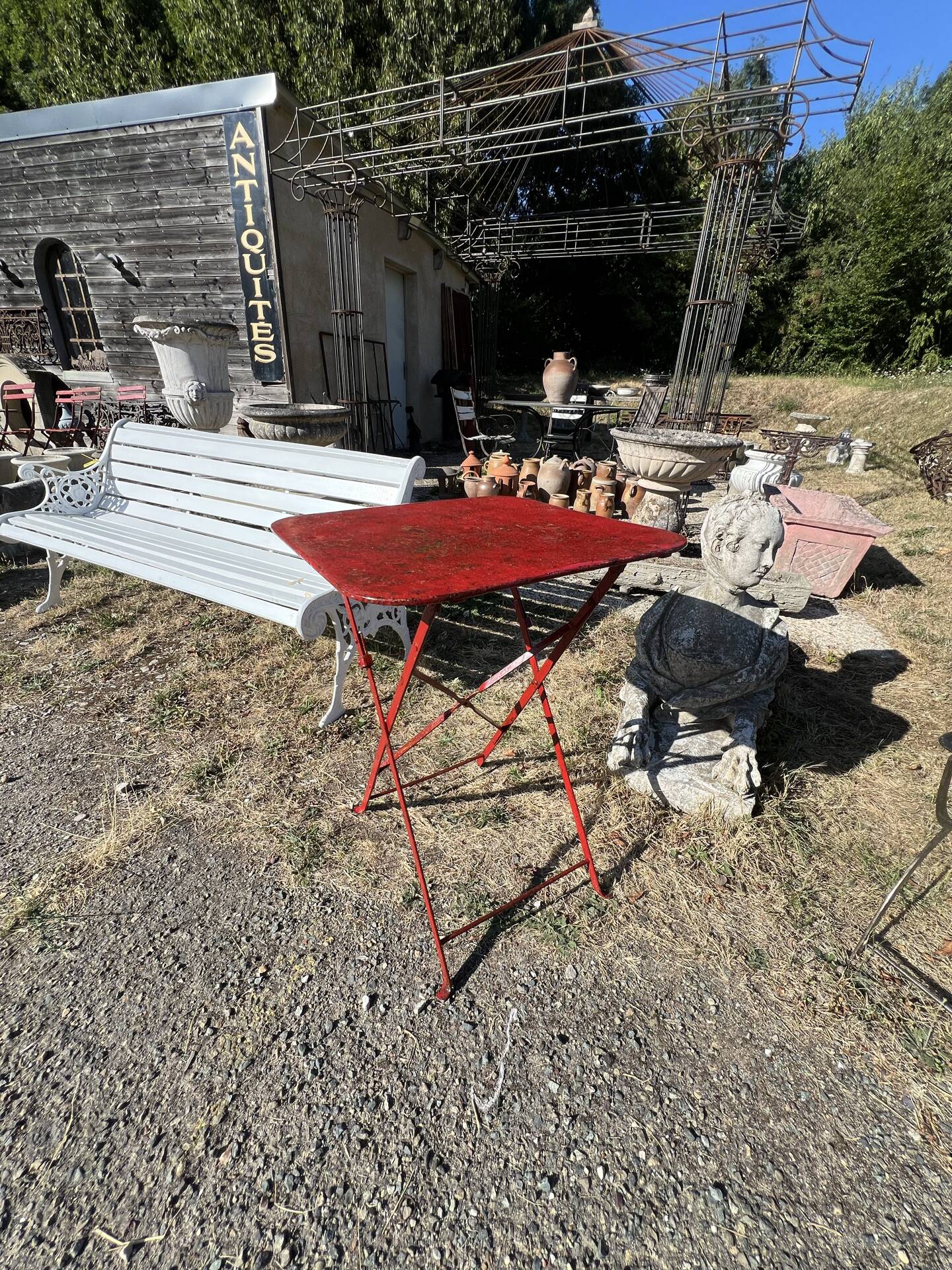 Garden side table