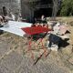 Garden side table