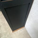 Bonnetière armoire parisienne noire