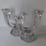 Pair of vintage candle holders