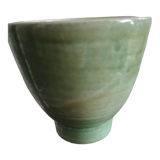 Cache pot céramique vert céladon