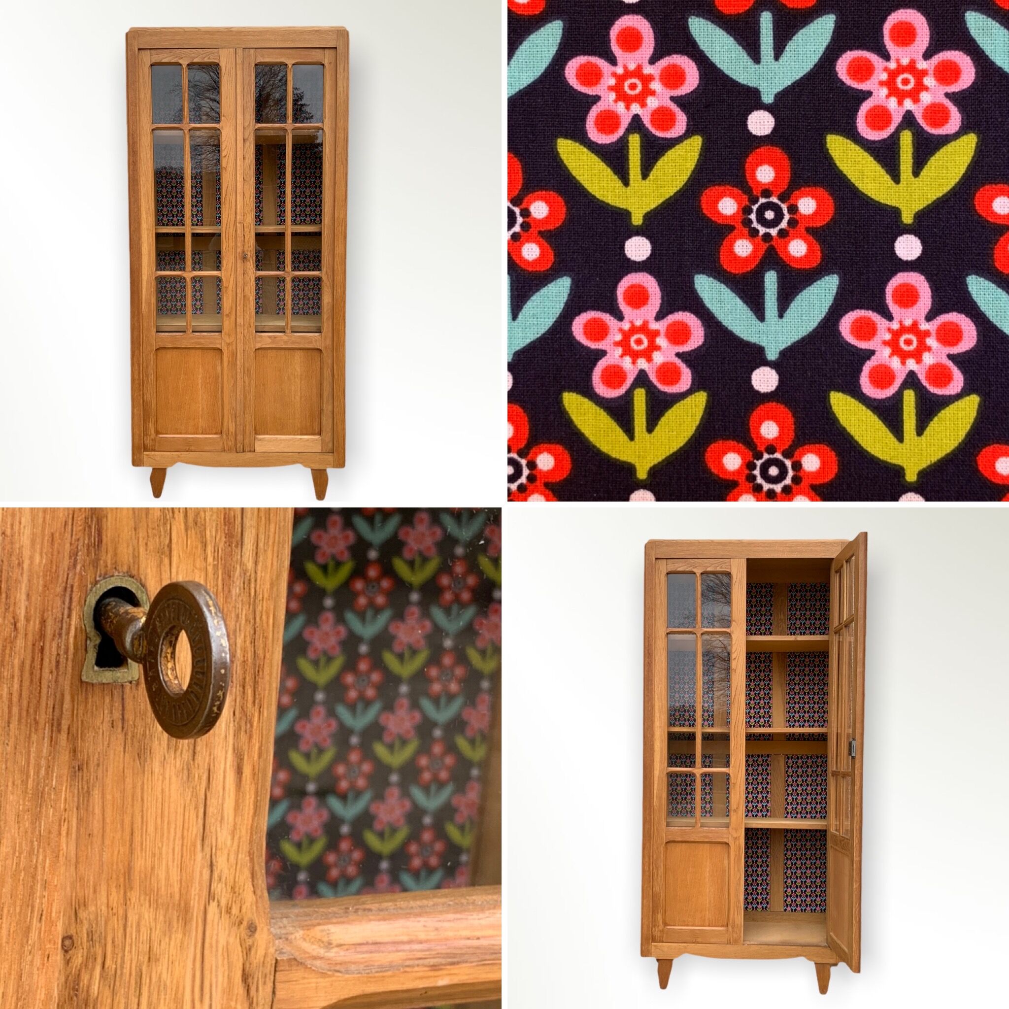 Parisian glazed wardrobe 1950