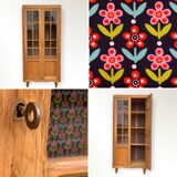 Parisian glazed wardrobe 1950