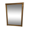 Rectangular gilded mirror, pure lines 59x79cm