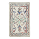 4x6 neutral handmade anatolian turkish rug,	115c192cm