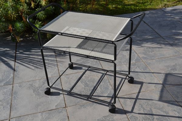 Desserte/table roulante Niels Gammelgaard Ikea 1988