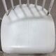 Lot of 4 white wooden chairs