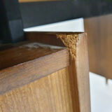 Bureau en teck du milieu du siècle, Pays-Bas des années 1960