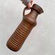 Vase en céramique vintage marron XXL Jan de Graaf