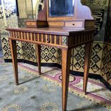 Louis XVI style dressing table in marquetry