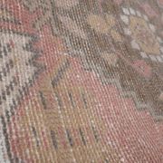 Set of 2 vintage handmade Turkish rugs 46x120 cm